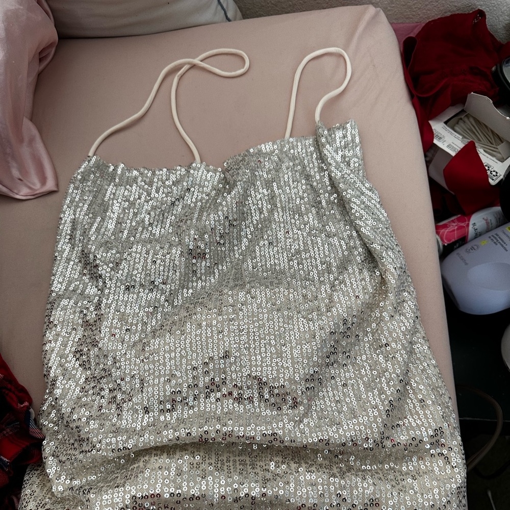 Fashion Nova Curve Sequin MIDI dress